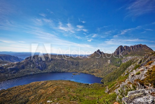 Picture of Cradle Mountain and Dove Lake